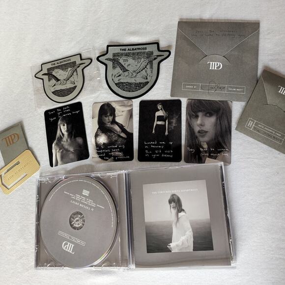 Taylor Swift The Tortured Poets Department Deluxe CD The Albatross TTPD - Picture 1 of 6